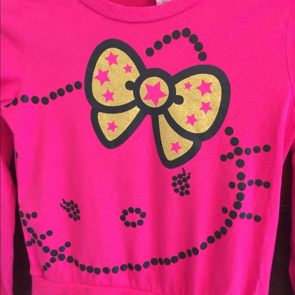 πHOST PICK π Hello Kitty Girl's Cheetah Dress - Picture 4 of 8